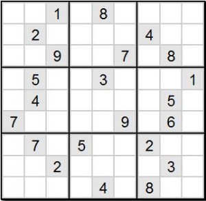 Sudoku题目